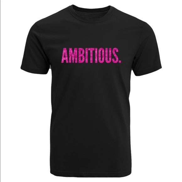 Ambitious Glitter Tee - Picture 7 of 7